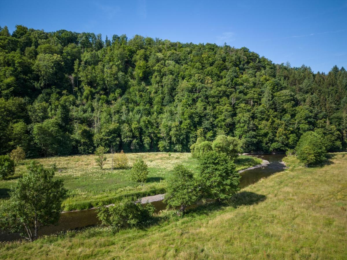 Bills Lodge, Le Plaisir De La Riviere A 2 Minutes Du Centre! La-Roche-en-Ardenne Kültér fotó